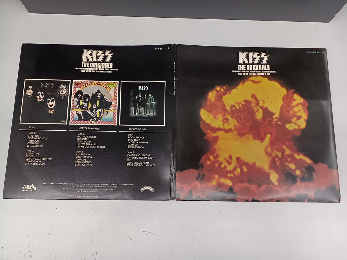 CASABLANCA Western Music Record KISS / The Full Picture of Hell