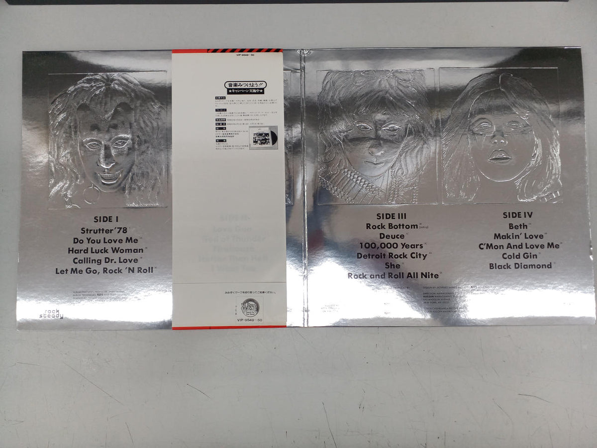 VICTOR Western Music Record KISS / Double Platinum