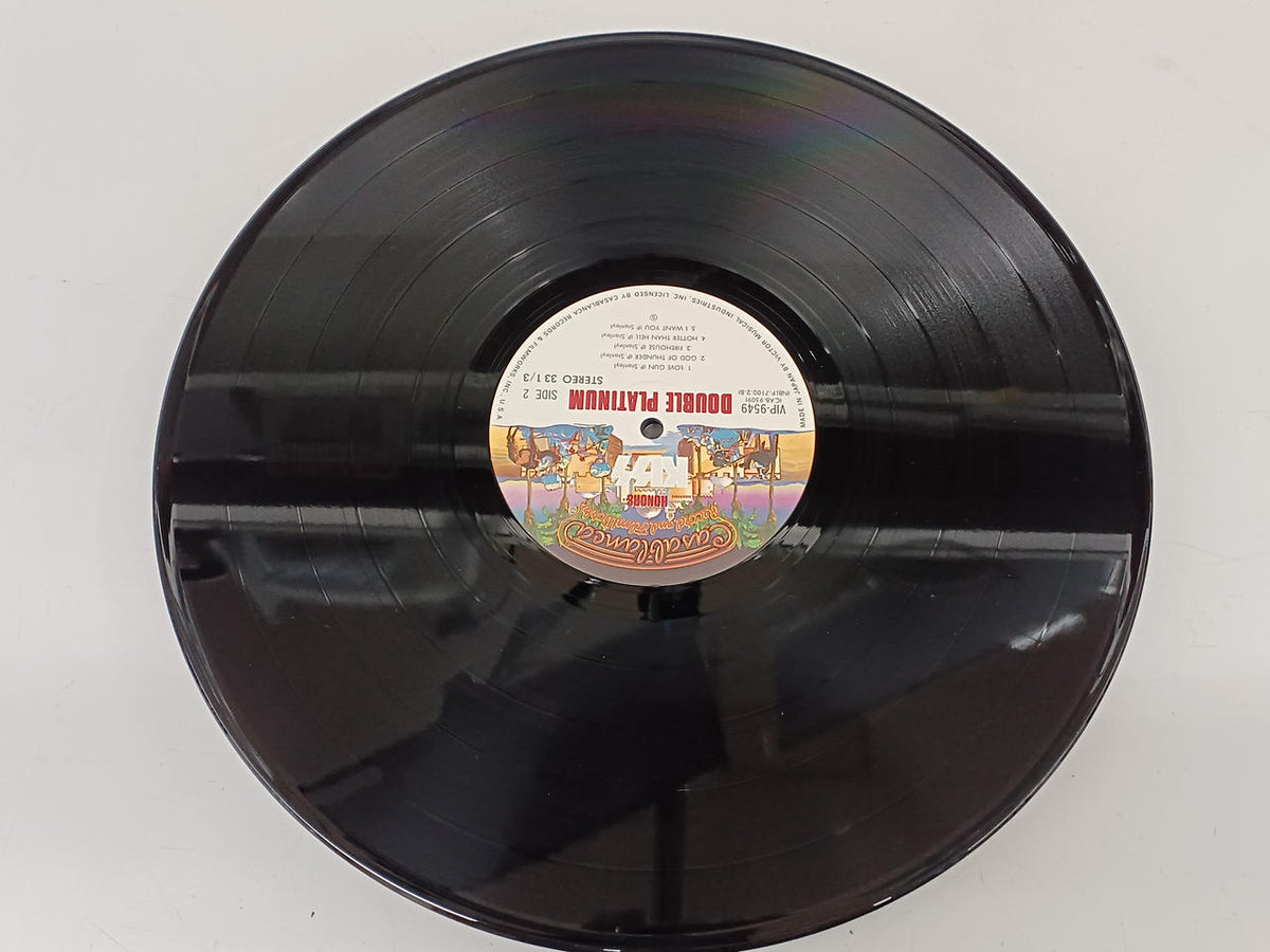 VICTOR Western Music Record KISS / Double Platinum