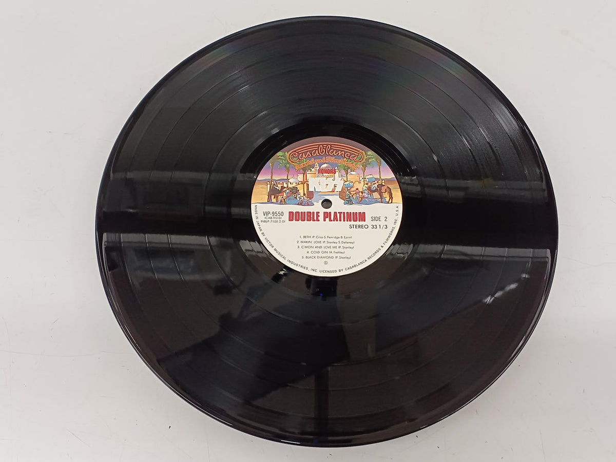 VICTOR Western Music Record KISS / Double Platinum