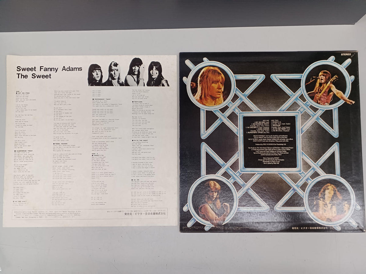 VICTOR Western Music Record The Sweet / Sweet Funny Adams