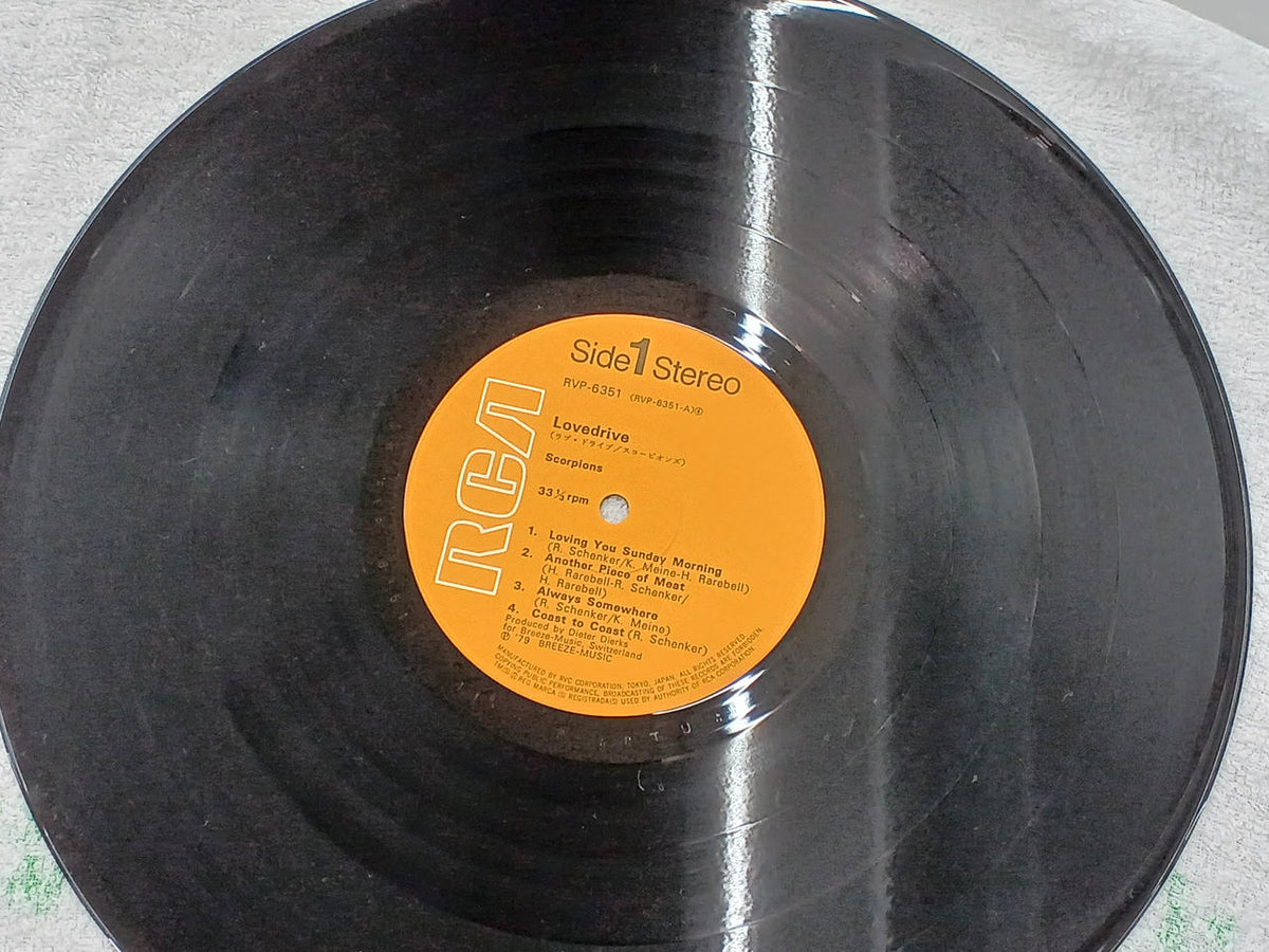 RVC Corporation Scorpions / Love Drive RVP-6351
