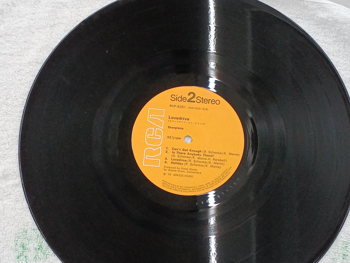 RVC Corporation Scorpions / Love Drive RVP-6351