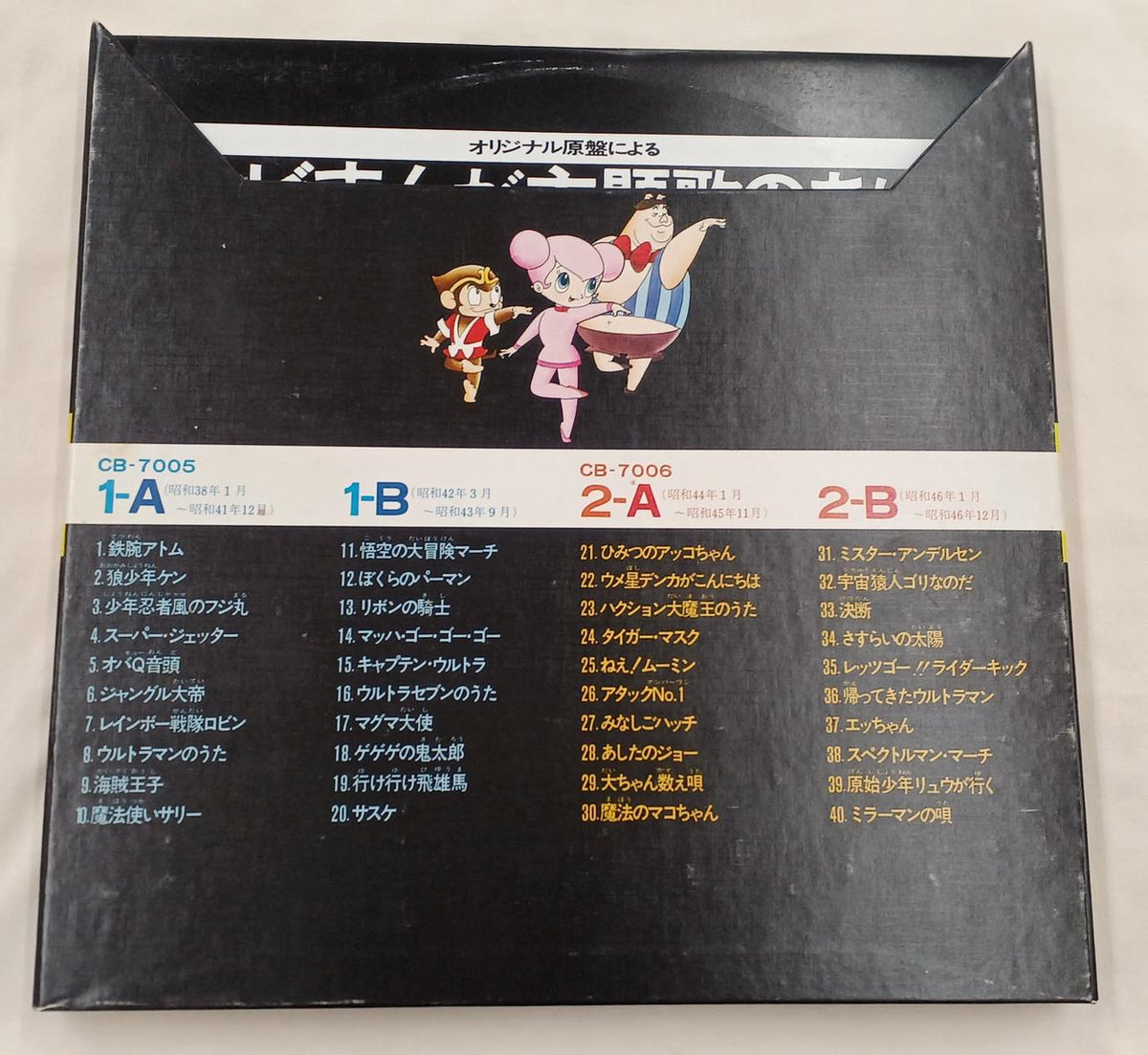 Nippon Columbia Record: TV Manga Theme Song History 3-Volume Set