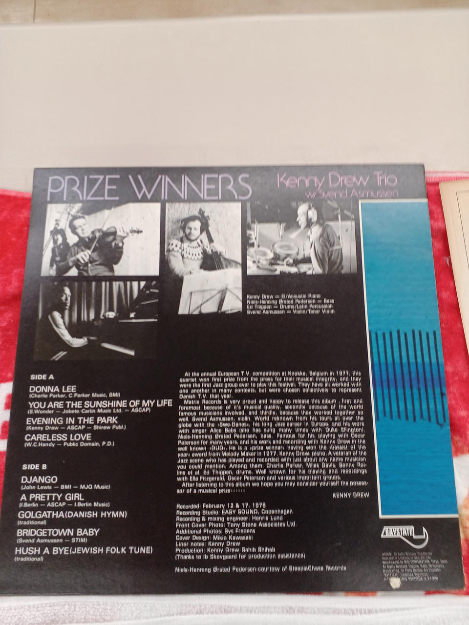 BAYSTATE Kenny Drew Trio Prize Winners Kenny Drew Trio Prize Winners