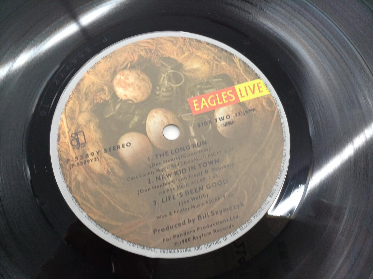 Warner Pioneer LP EAGLES LIVE