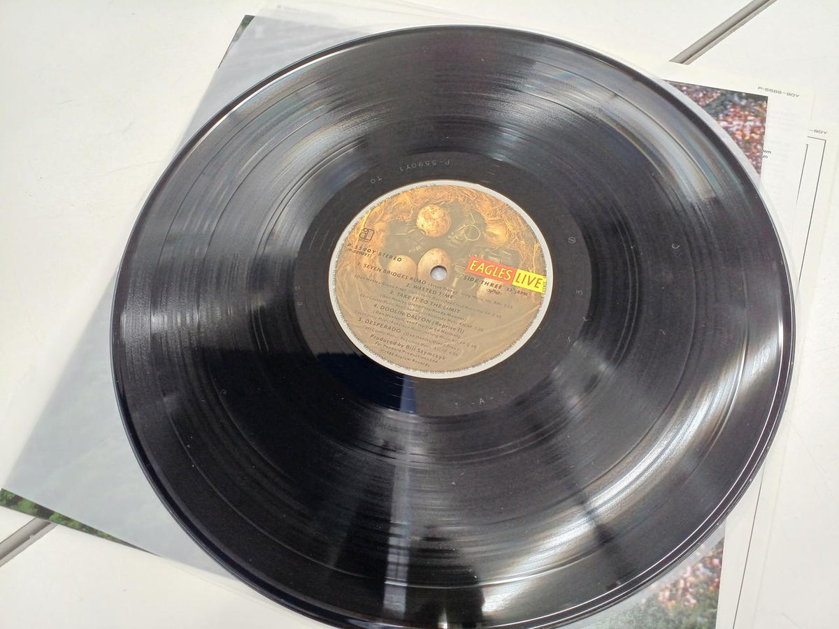 Warner Pioneer LP EAGLES LIVE
