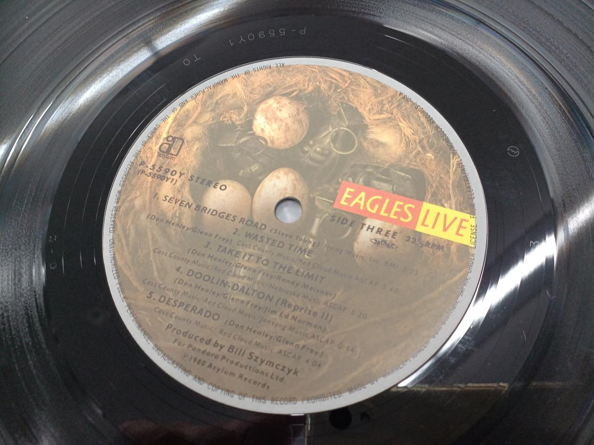 Warner Pioneer LP EAGLES LIVE
