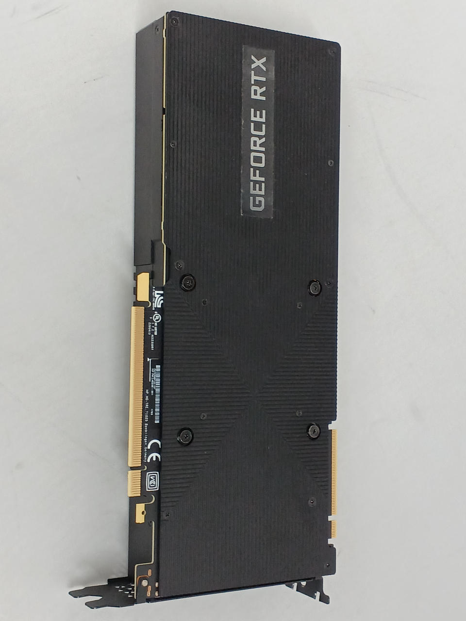 HERVE CHPELIER Graphics Board: GEFORCE RTX 2080