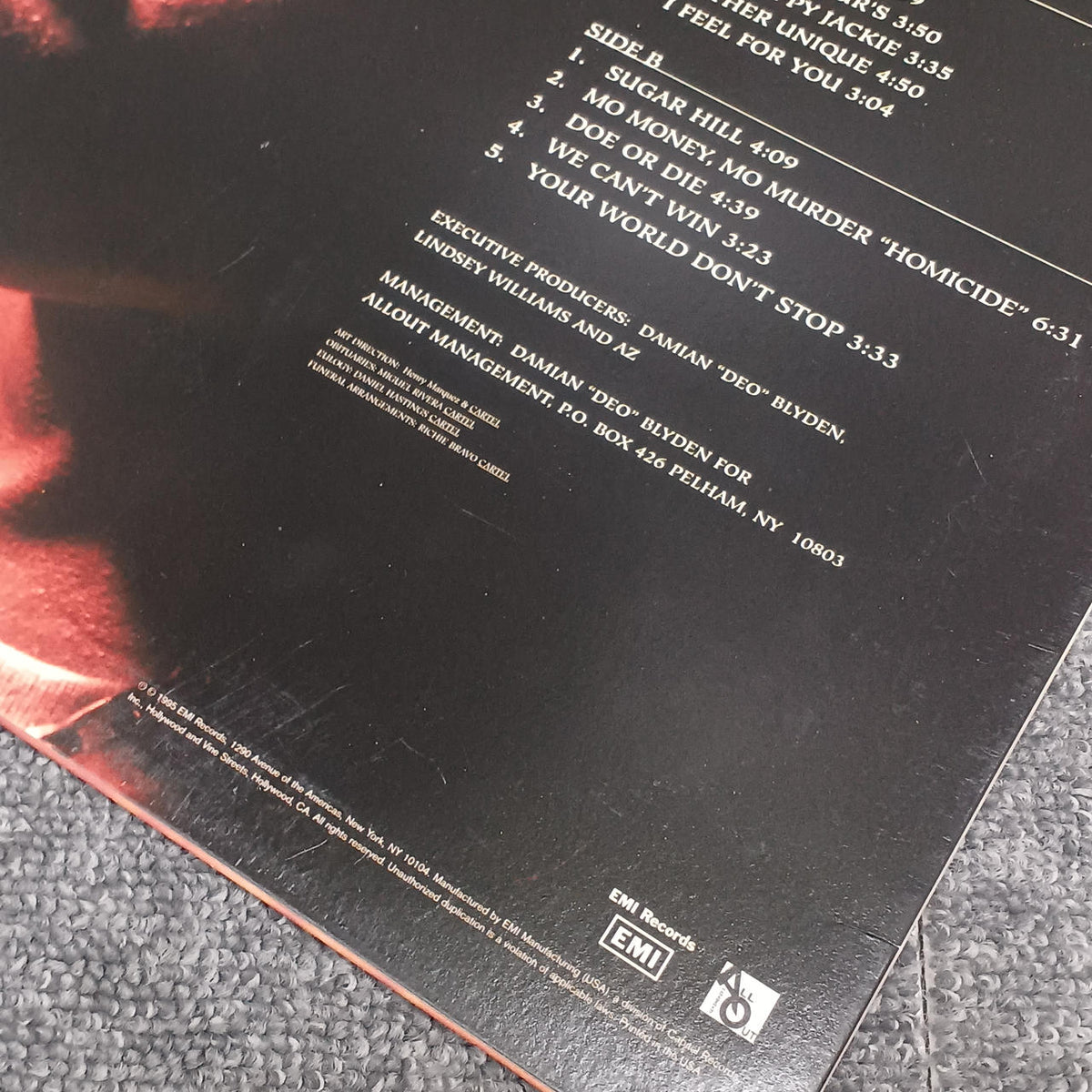 EMI RECORDS AZ - DOE OR DIE E1-32631