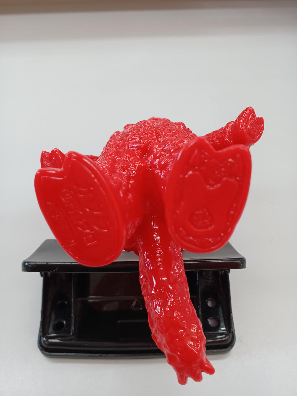 Bear Model Robot Soft Vinyl Figure Kaura Red