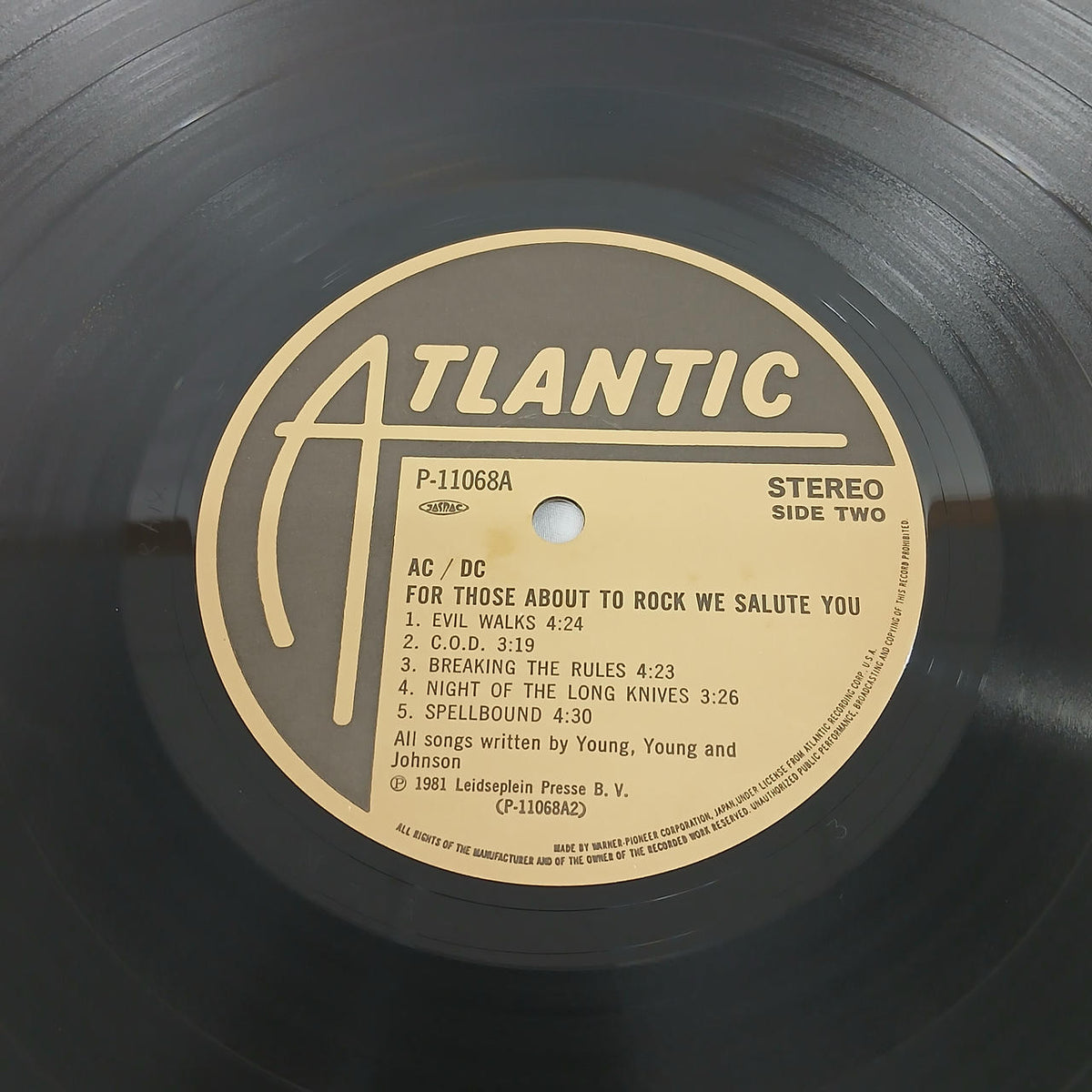 ATLANTIC 【EX】 AC/DC / Devil's Invitation P-11068A