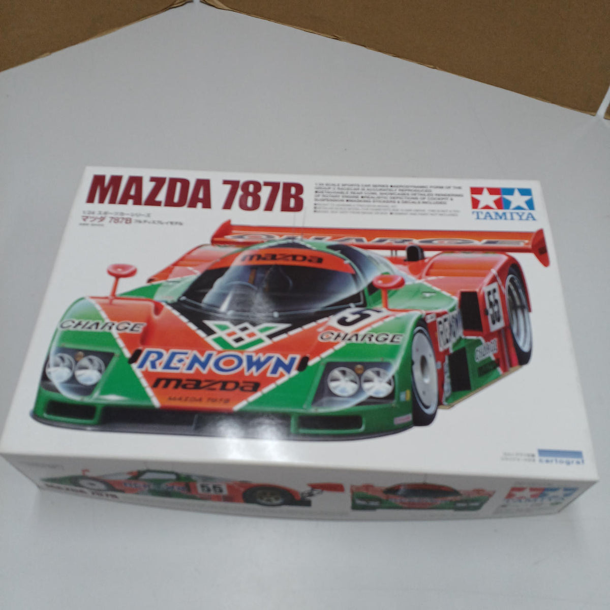 TAMIYA 1/24 Mazda 787B Display Model Sports Car Series NO.352 Unassembled
