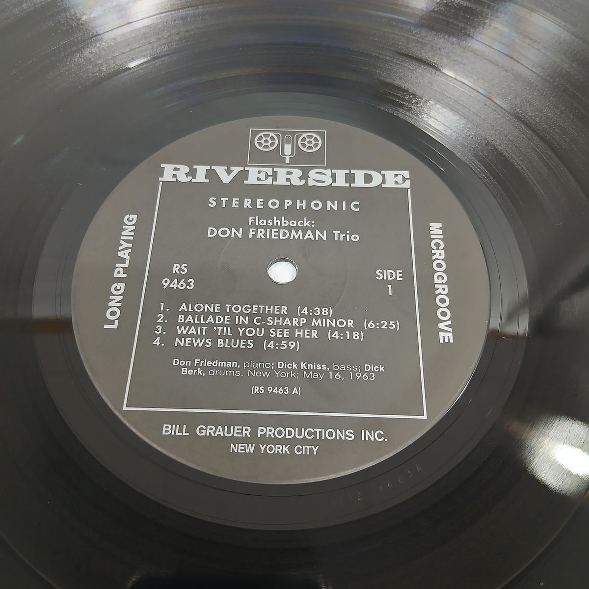 RIVERSIDE [EX] Don Friedman / Flashback RS 9463