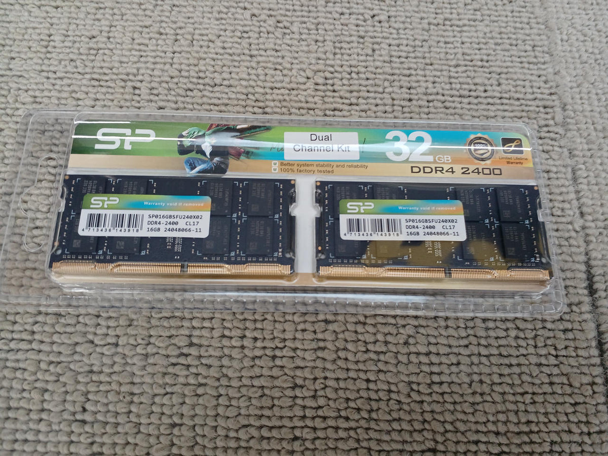 SILICON POWER DDR4 (for laptops) DDR4 2400 32GB (16GB×2)