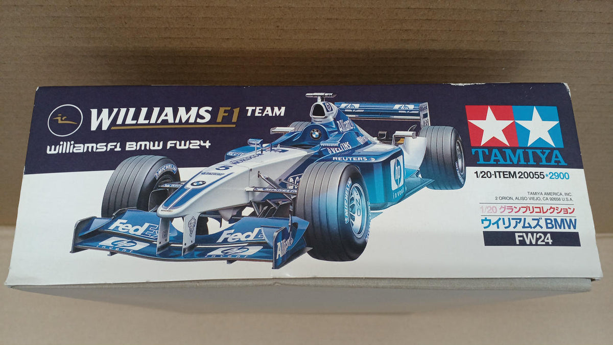 Tamiya 1/20 scale plastic model Williams BMW FW24