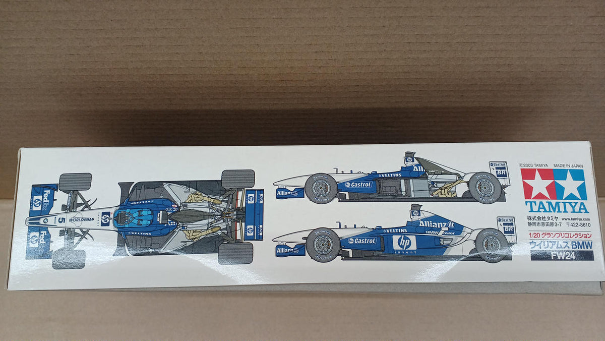 Tamiya 1/20 scale plastic model Williams BMW FW24