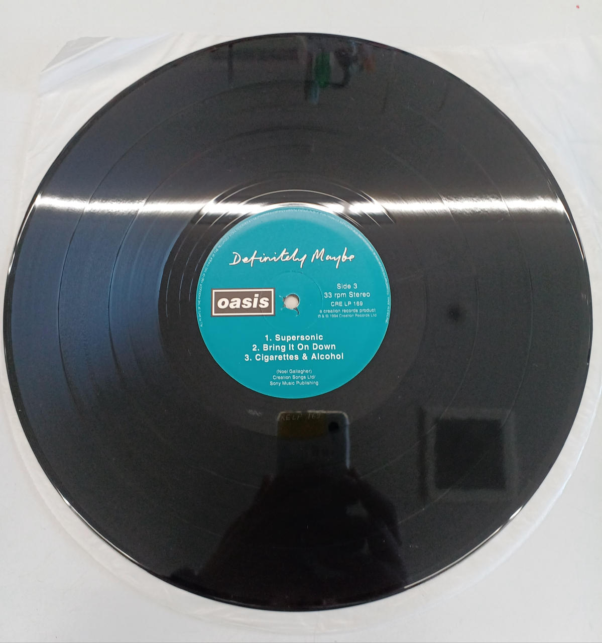 CREATION RECORDS LP Record CRE LP 169