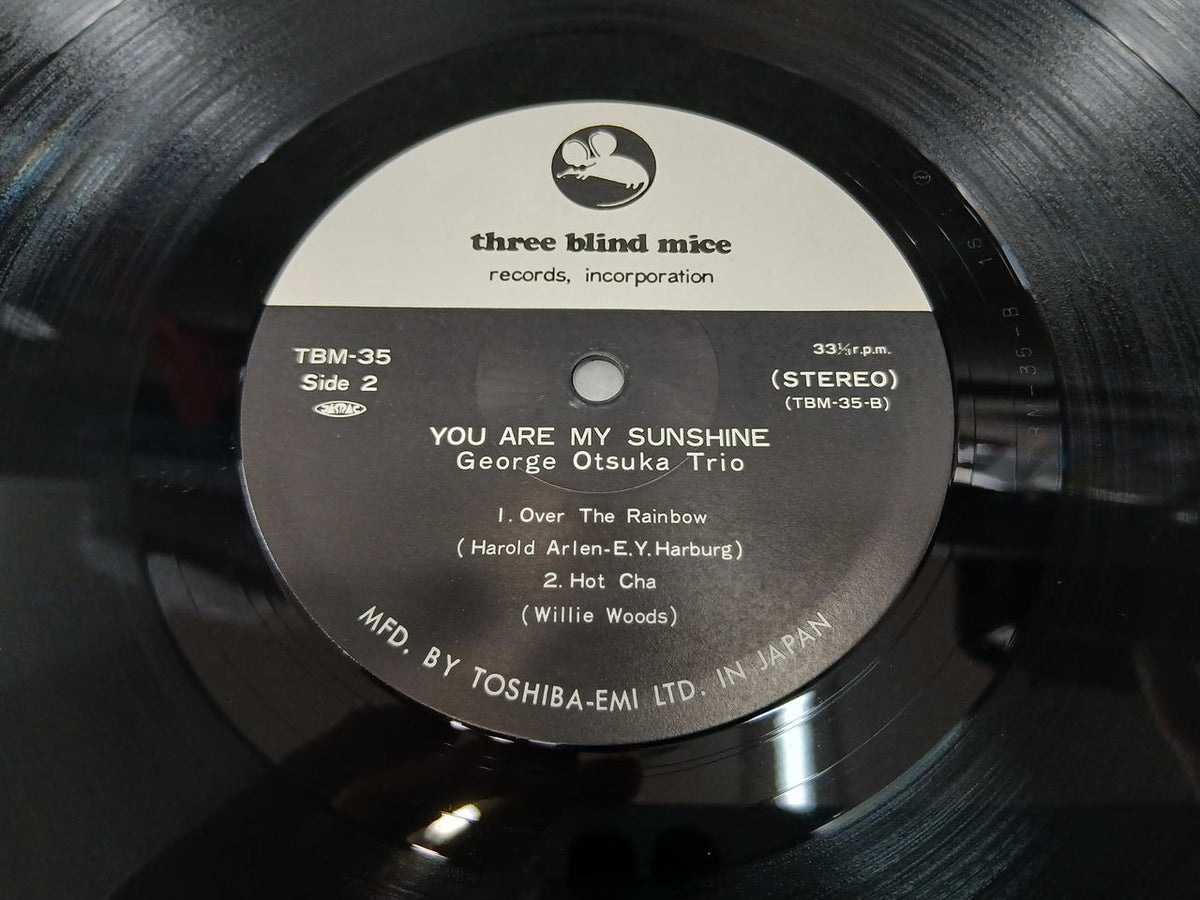 THREE BLIND MICE LP record "YOU'RE MY SUNSHINE"