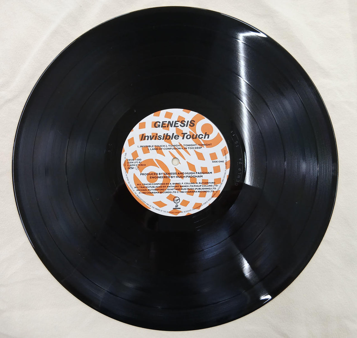 Toshiba EMI Record: Invisible Touch