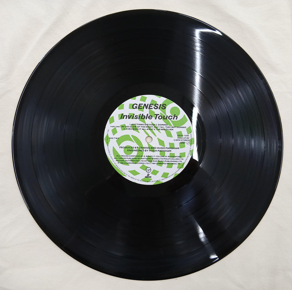 Toshiba EMI Record: Invisible Touch