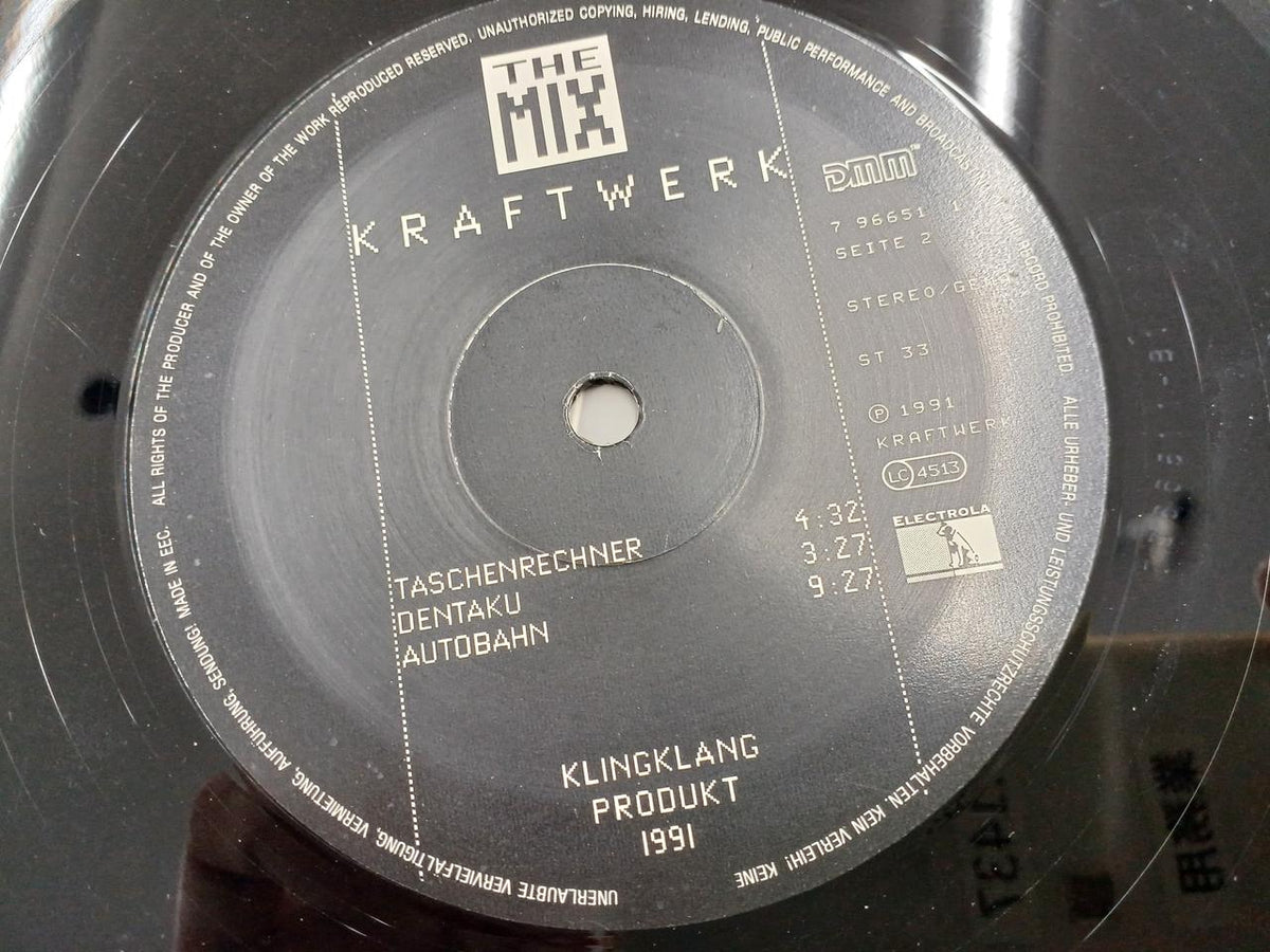 KLING KLANG LP KRAFTWERK/THE MIX