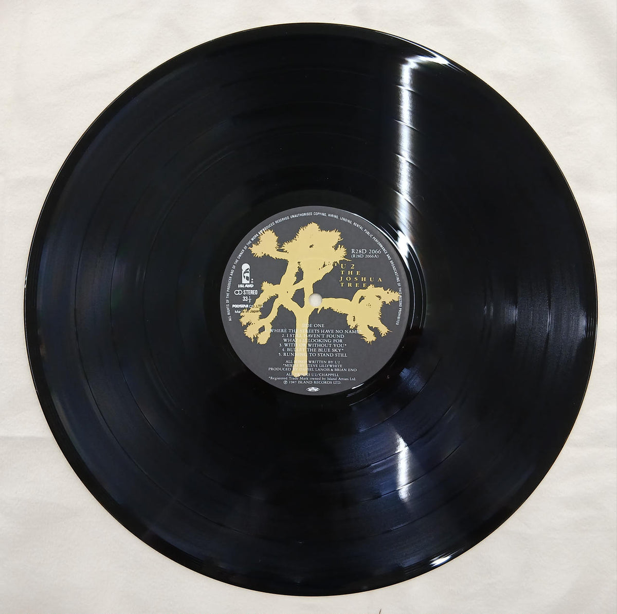 Polystar Records Record: Joshua Tree