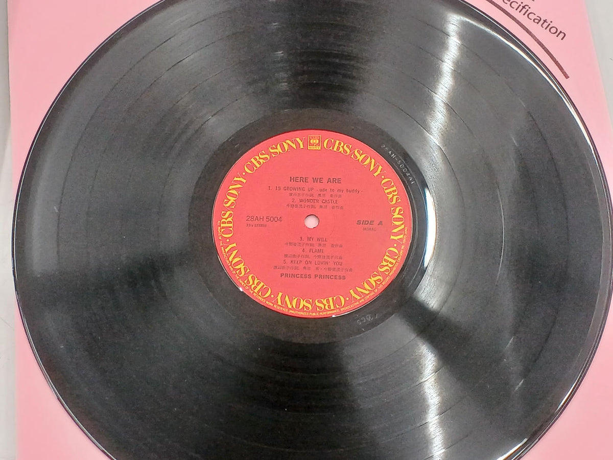 SONY HERE WE ARE / Princess Princess 28AH 5004