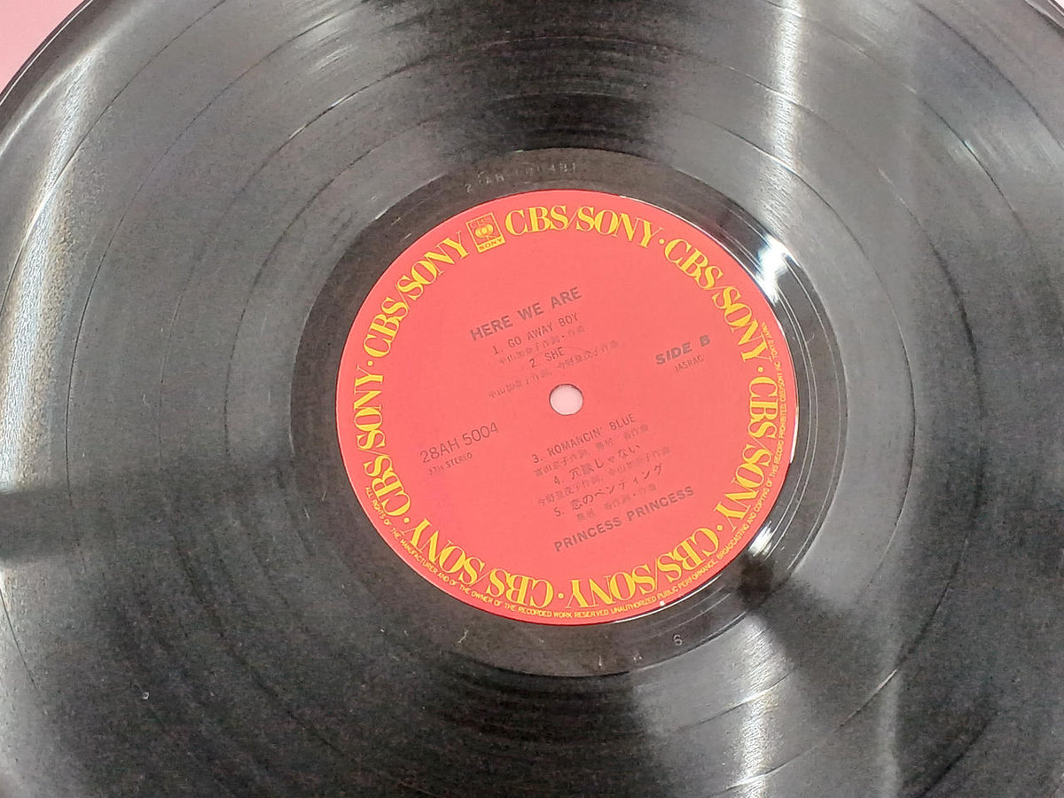 SONY HERE WE ARE / Princess Princess 28AH 5004