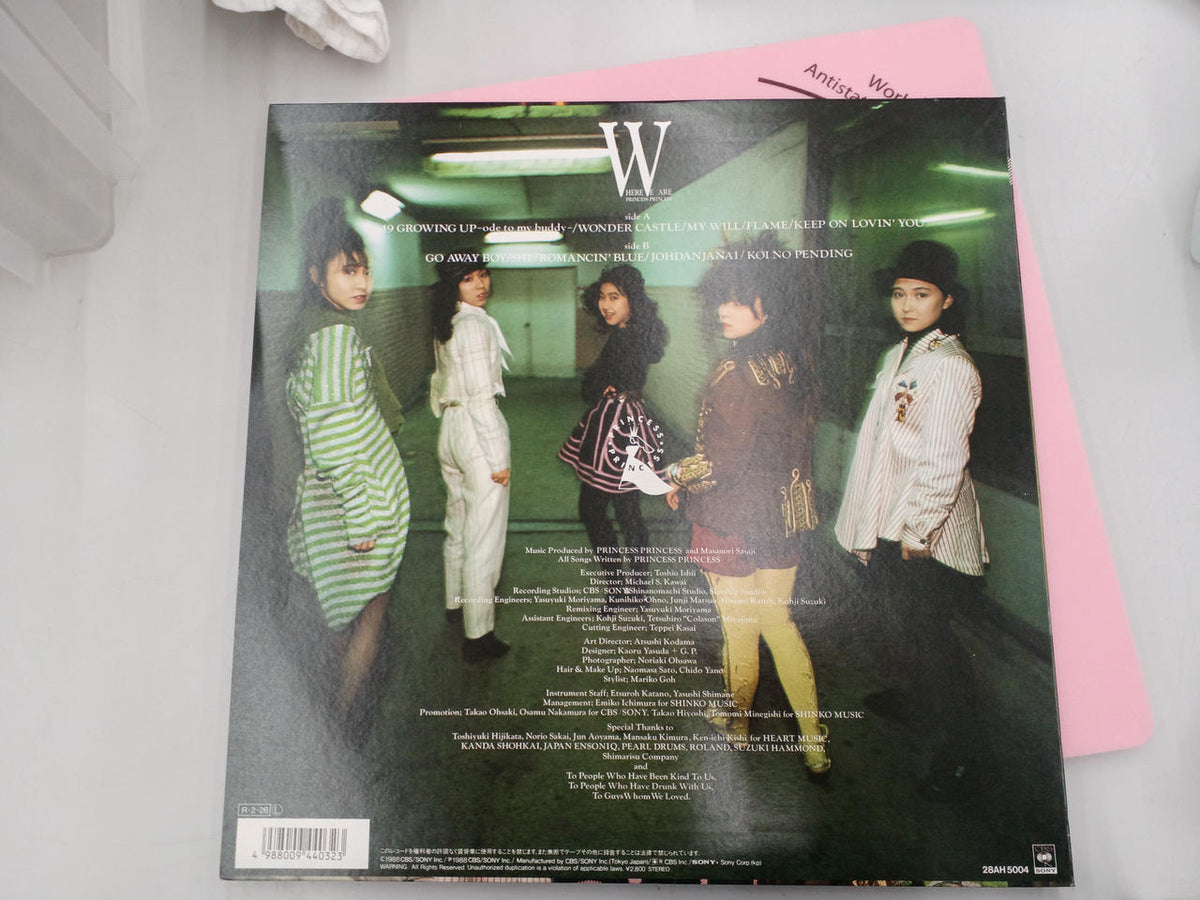 SONY HERE WE ARE / Princess Princess 28AH 5004