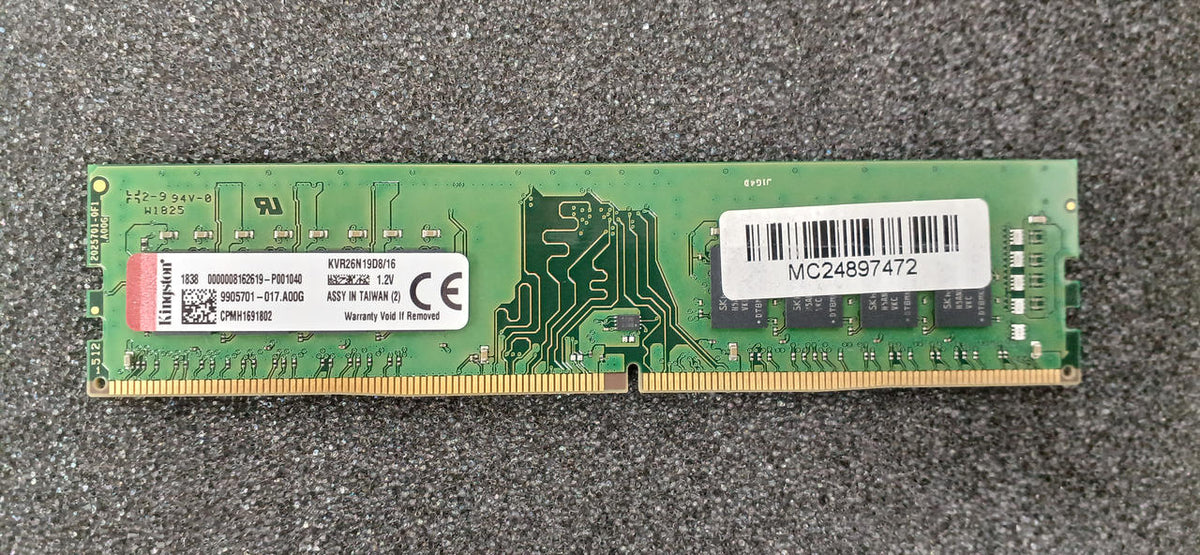 KINGSTON DDR4 Memory KVR26N19D8/16