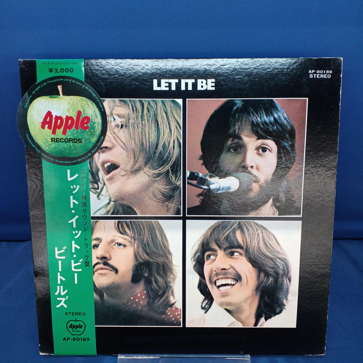 Toshiba Musical Industries, Ltd. LP Record AP-80189 / The Beatles Let It