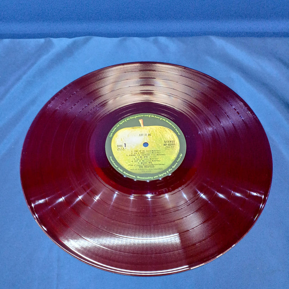 Toshiba Musical Industries, Ltd. LP Record AP-80189 / The Beatles Let It