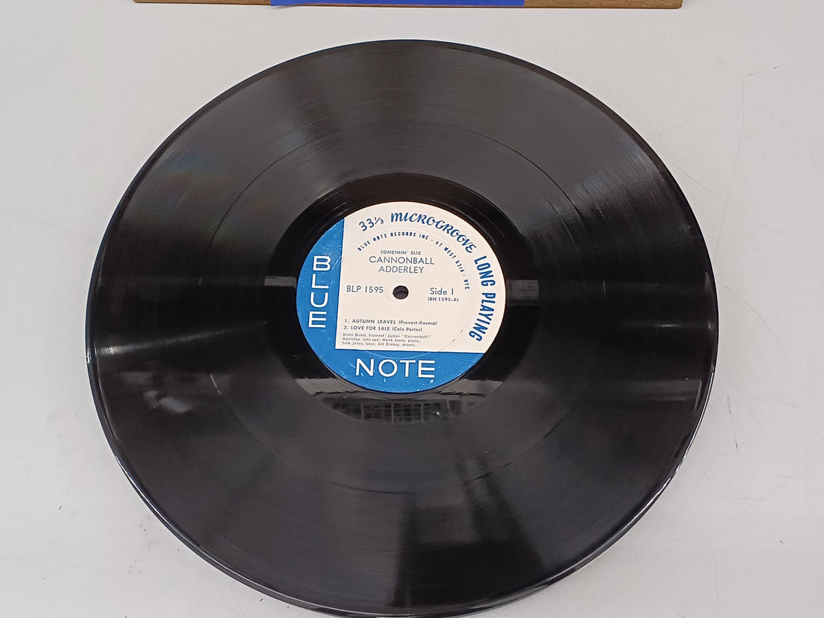 Blue Note Records JAZZ Records SOMETHIN'ELSE / Cannonball Adderley