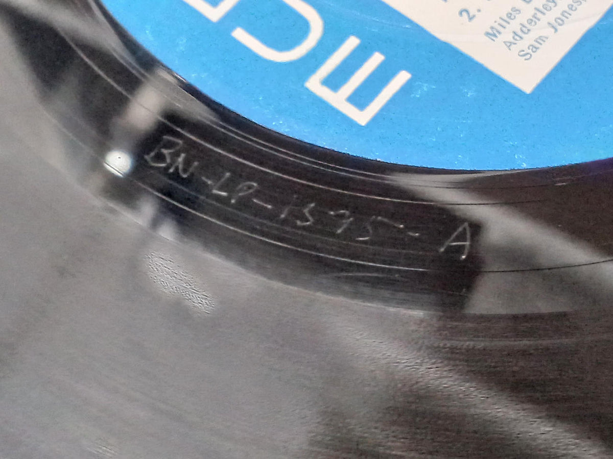 Blue Note Records JAZZ Records SOMETHIN'ELSE / Cannonball Adderley