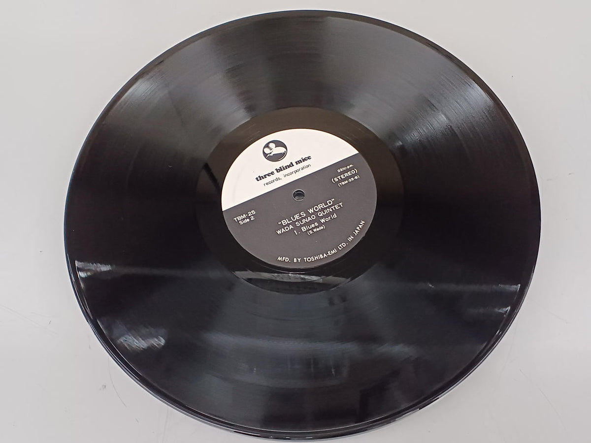 THREE BLIND MICE Wa JAZZ Record Naoshi Wada / Blues World