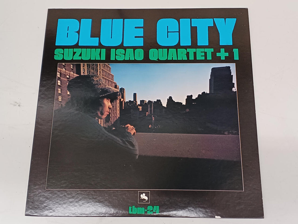 THREE BLIND MICE Japanese Jazz Record Isao Suzuki QUARTET+1/BLUE CITY