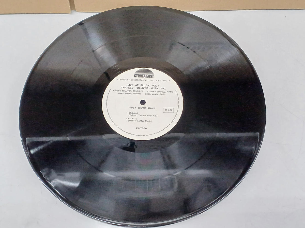 TRIO JAZZ Record Charles Toliver / Live at Sluggs vol.1