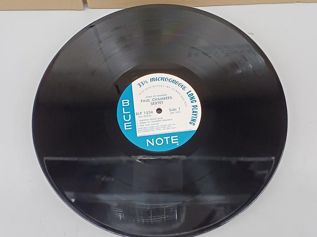 BLUE NOTE RECORDS JAZZ Records PAUL CHAMBERS / WHIMS OF CHAMBER
