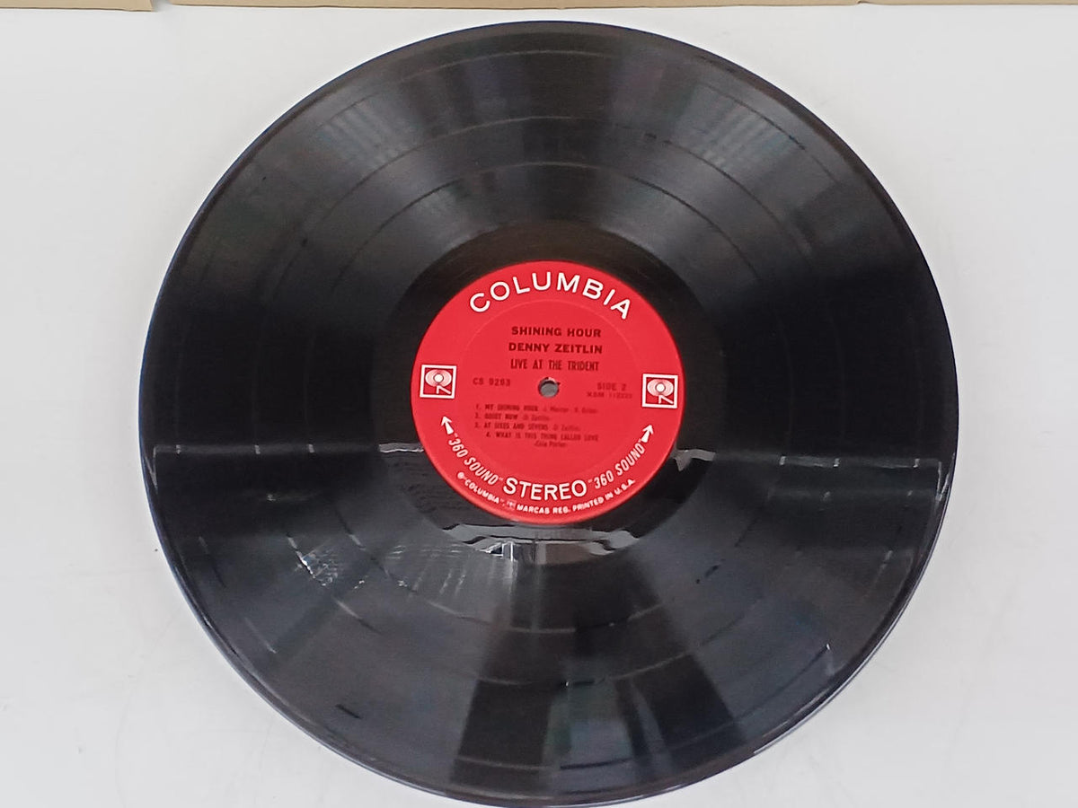 COLUMBIA JAZZ Record DENNY ZEITLIN/SHINING HOUR