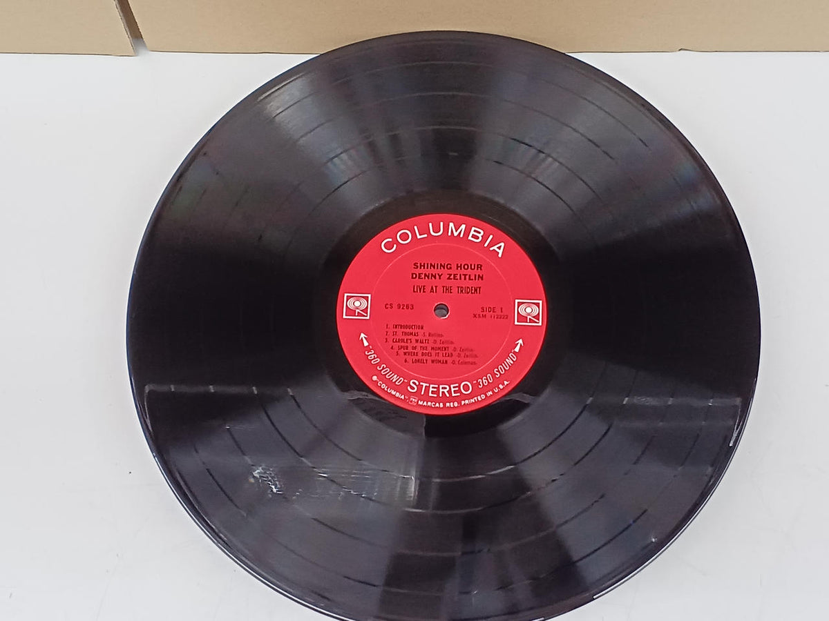 COLUMBIA JAZZ Record DENNY ZEITLIN/SHINING HOUR