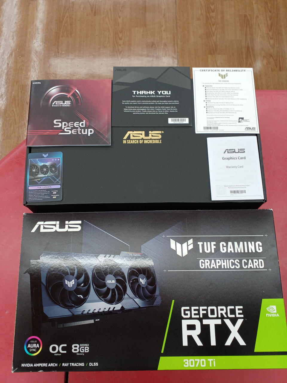 ASUS TUF-RTX3070TI-08G-V2-GAMING TUF-RTX3070TI-08G-V2-GAMING