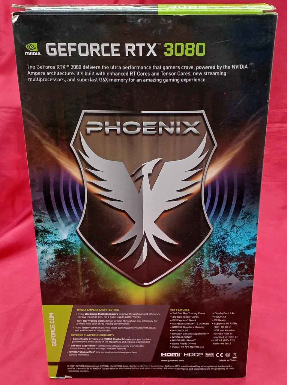 PHOENIX NVIDIA PCI-EXPRESS RTX3080 PHOENIX 10GB V1