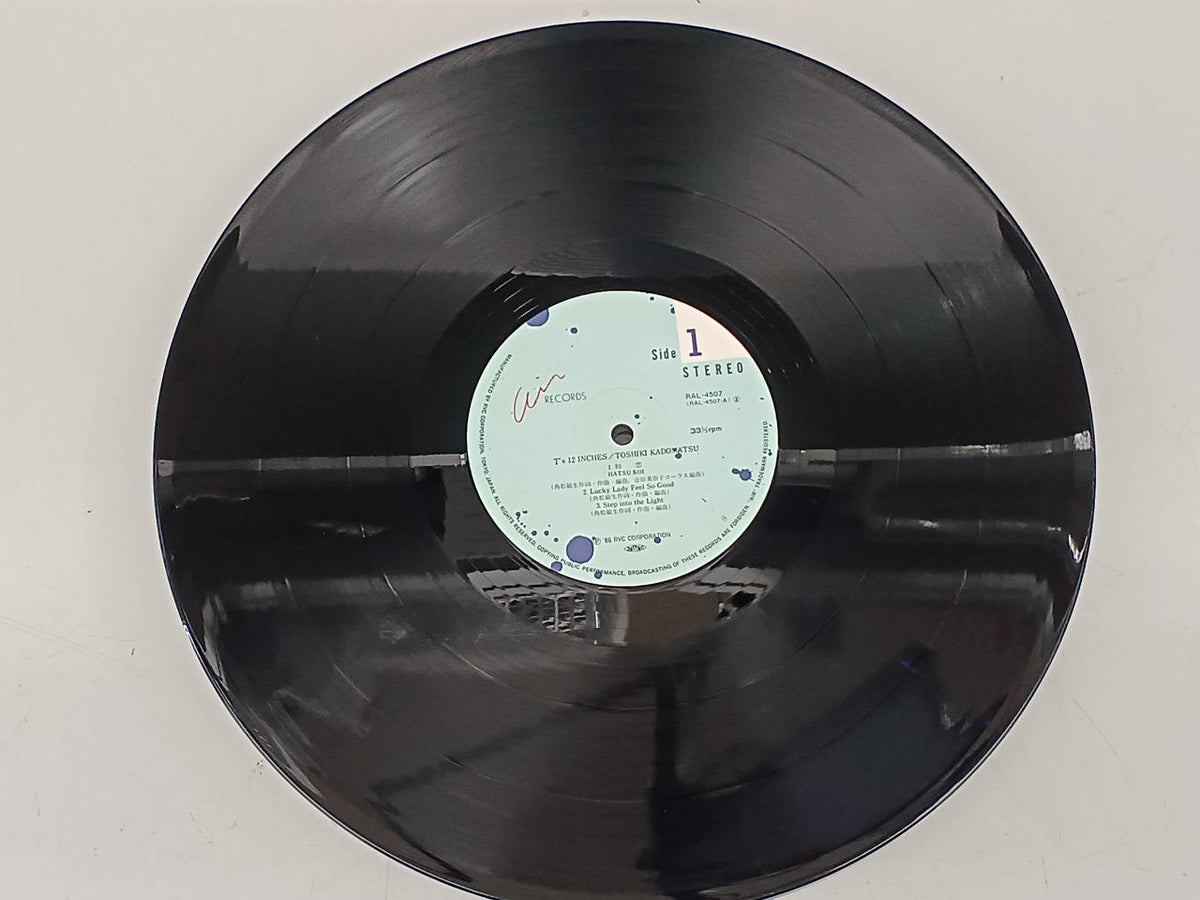 AIR Japanese Music Record Toshiki Kadomatsu / T'S12INCHES