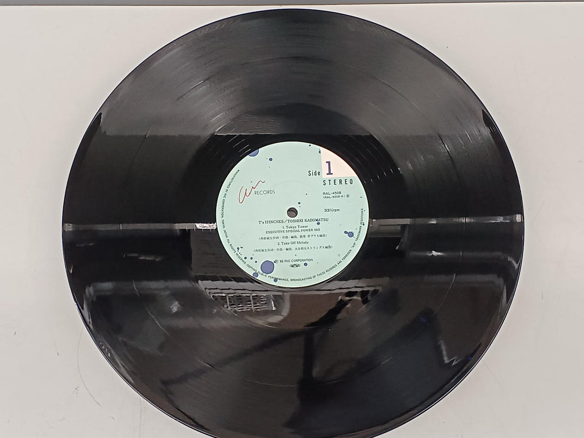 AIR Japanese Music Record Toshiki Kadomatsu / T'S12INCHES