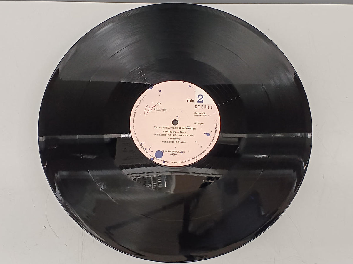 AIR Japanese Music Record Toshiki Kadomatsu / T'S12INCHES