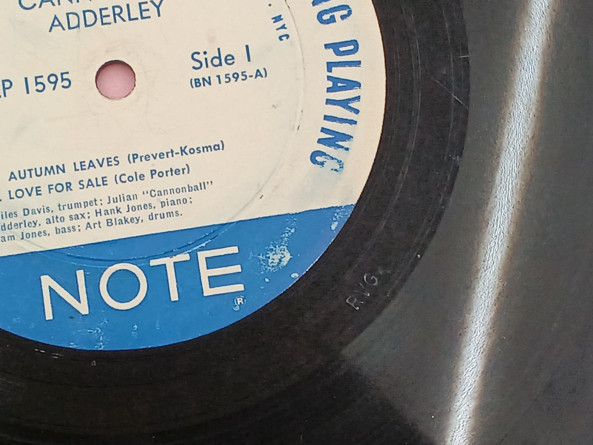 BLUE NOTE LP record SOMETHIN'ELSE /BLUENOTE1595