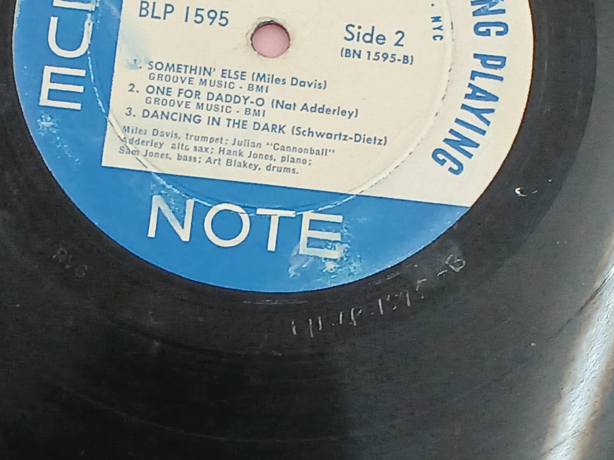 BLUE NOTE LP record SOMETHIN'ELSE /BLUENOTE1595