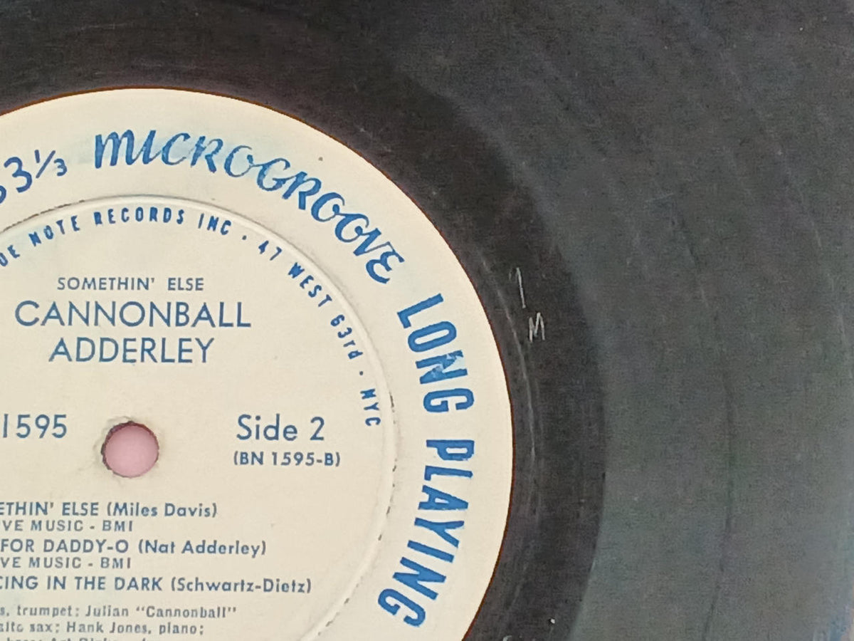BLUE NOTE LP record SOMETHIN'ELSE /BLUENOTE1595