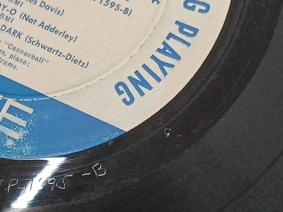 BLUE NOTE LP record SOMETHIN'ELSE /BLUENOTE1595